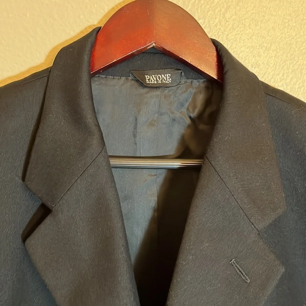 Pavone Zignone Wool Blazer Sport Coat Suit Jacket